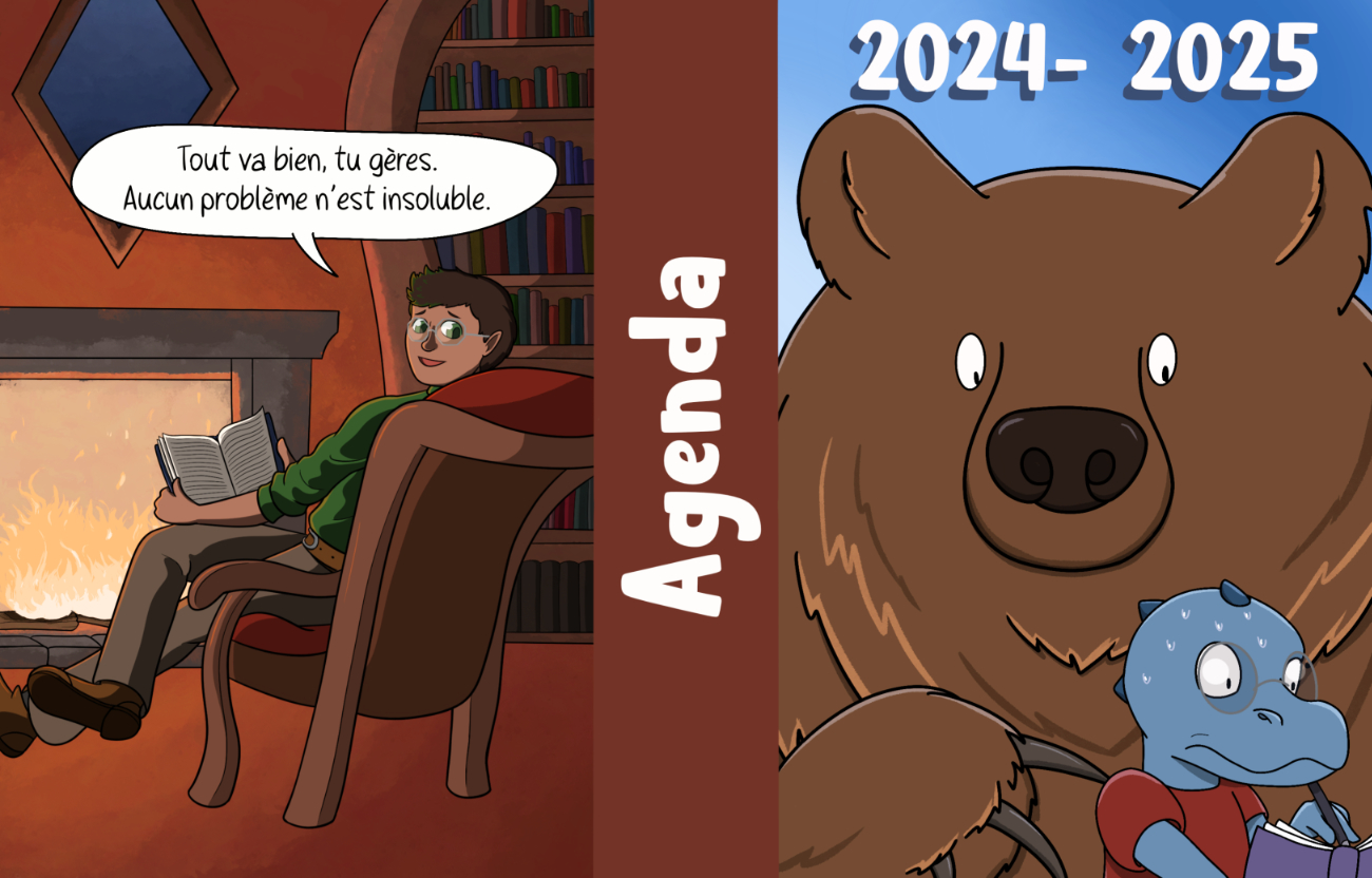 Couverture d'agenda 2024-2025