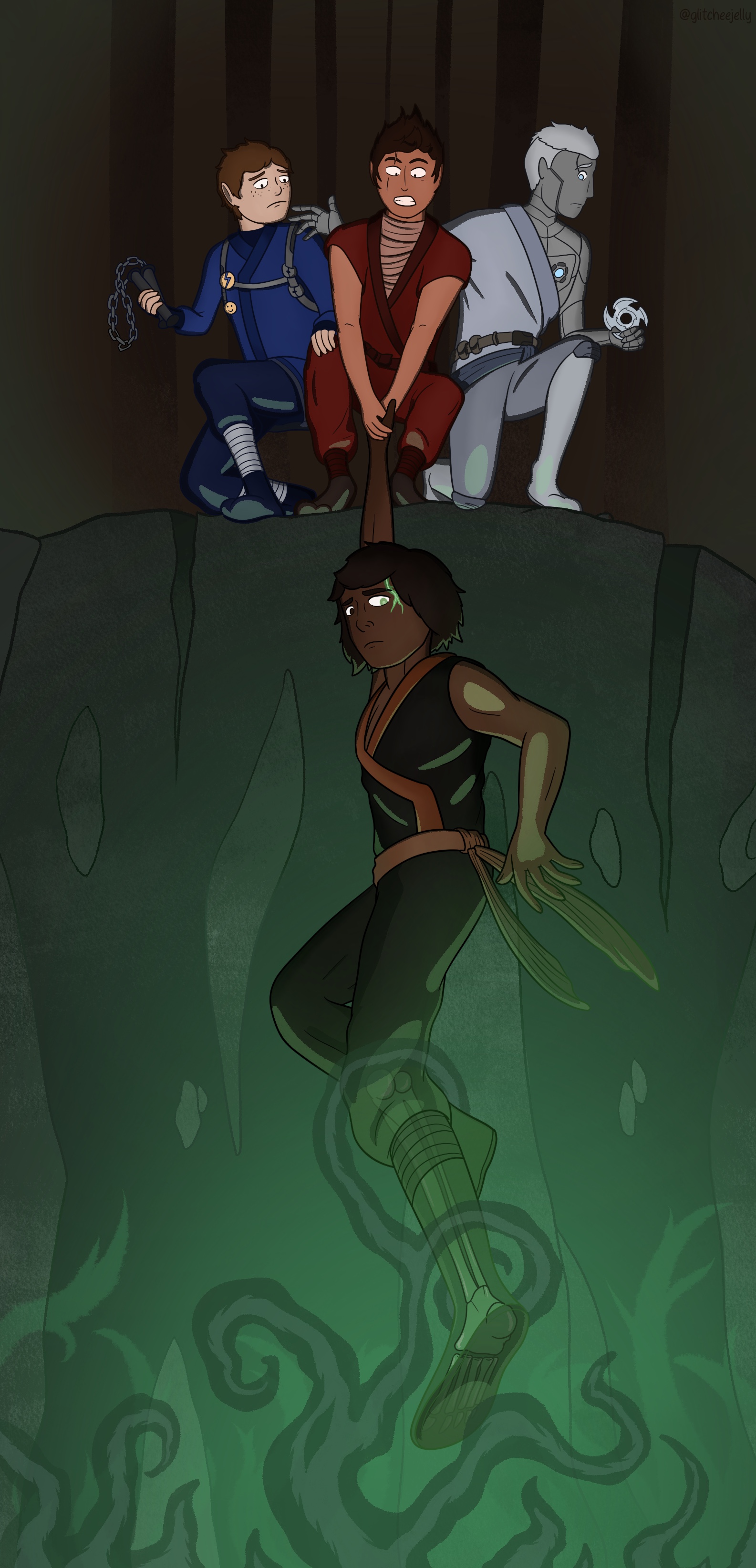 Cole en proie à ses spectres